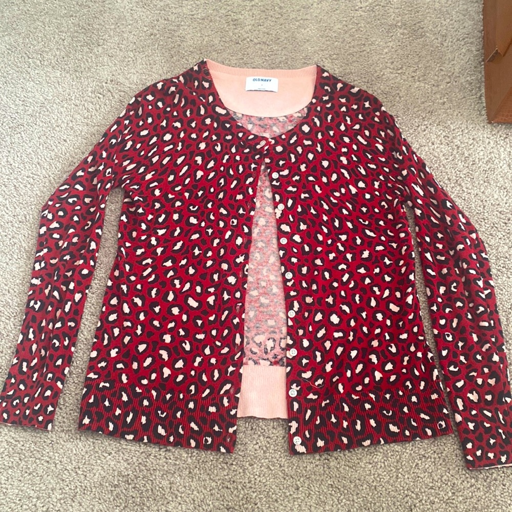Cheetah Print Cardigan